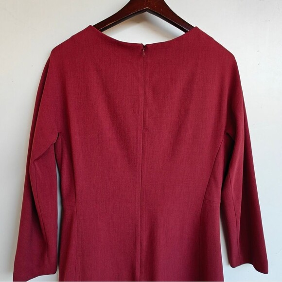M.M. LaFleur Jeanette Dress Size 10 Brick Red - Picture 8 of 11